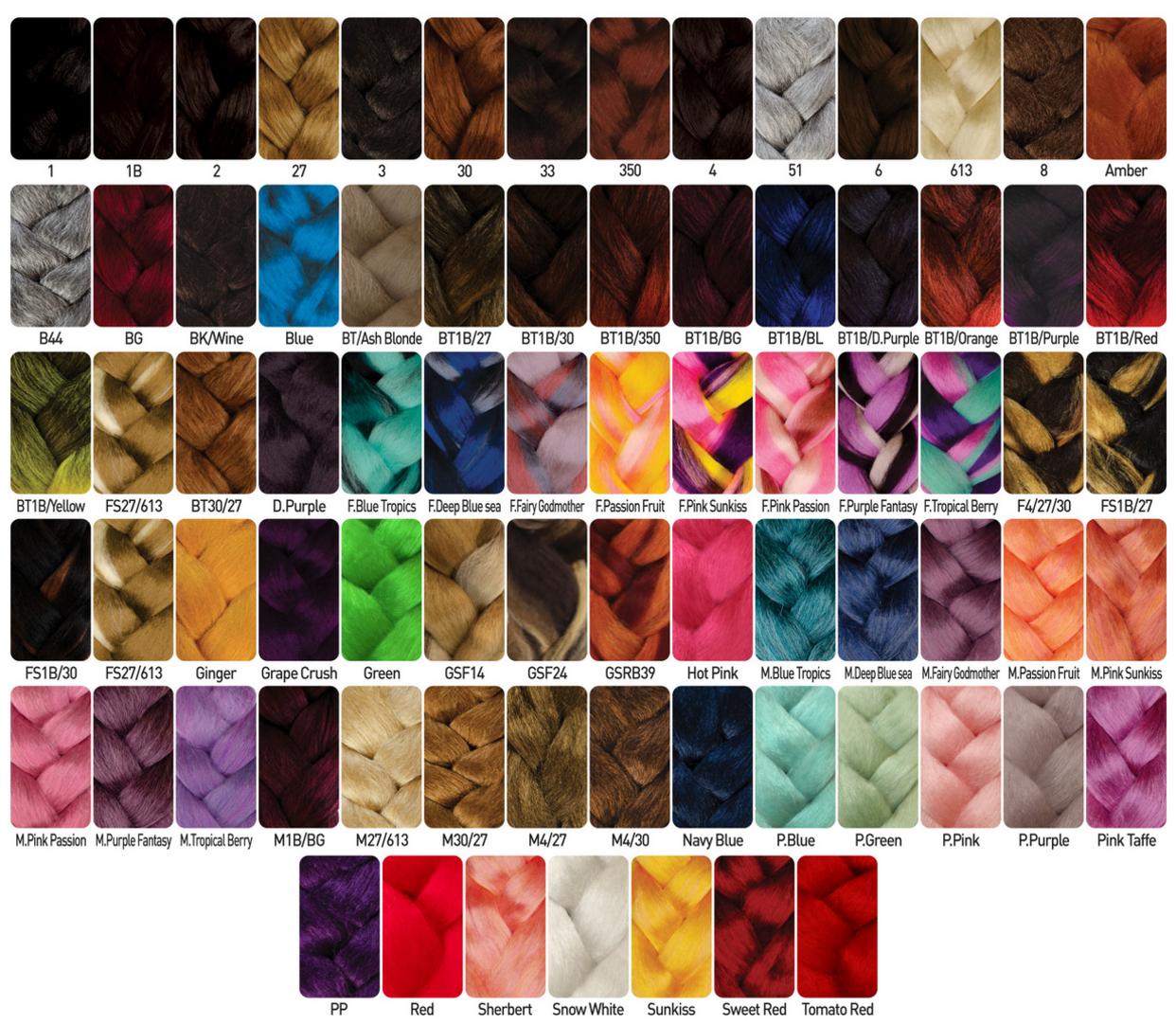 Rastafarian Hair Color